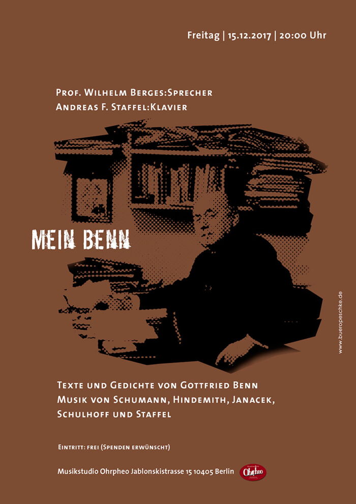 Prof. Berges - Mein Benn - Texte und Musik