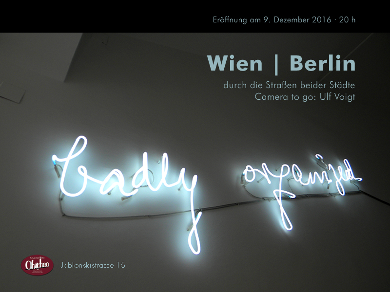  Ausstellung Ulf Voigt | Wien - Berlin